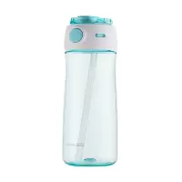 茶花 050023 贝优吸管随行杯580ml 2个装