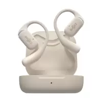 韶音(SHOKZ)舒适圈OpenFit开放式蓝牙耳机不入耳运动跑步长续航通话降噪T910 暖日白