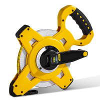 得力(deli)DL98050B 架式皮卷尺三倍速塑壳(黄)50mX14.5mm