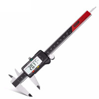 得力(deli)数显卡尺专业(红)300mmDL3946