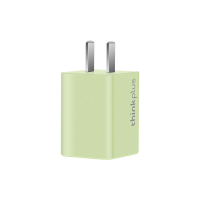 联想 thinkplus GaN USB-C Nano 迷你适配器 65W 绿 4X21H28172