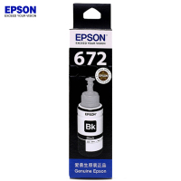 爱普生(EPSON) T6721黑色C13T672180 适用L310/360/455/380(瓶)