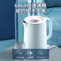 美的(Midea)电热水壶304不锈钢1.5L 家用烧水壶上盖可拆洗 MK-SH15M1-106