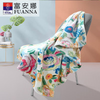 富安娜法兰绒毯--摩卡时光
