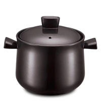 苏泊尔砂锅煲汤炖锅陶瓷煲养生煲4.5L耐高温不开裂TB45A1