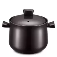 苏泊尔砂锅煲汤炖锅陶瓷煲养生煲4.5L耐高温不开裂TB45A1