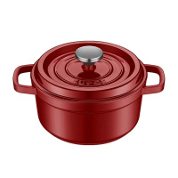 苏泊尔珐琅锅汤锅22cm铸铁锅2.5L炖锅ET22MF01-R