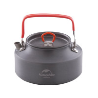NatureHike户外铝合金茶壶灰色-1.45LNH17C020-H