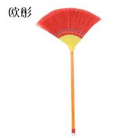 木柄波纹丝扫把 环卫物业学校清洁除尘笤帚扫帚颜色随机