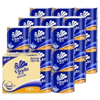 维达 蓝色经典卫卷4层140克×27卷