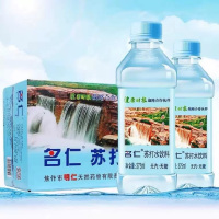 名仁苏打水无糖375ml*24瓶整箱(原味)