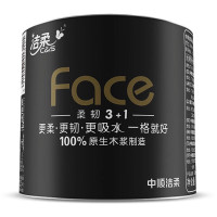 洁柔黑face有芯卷纸卫生纸 140gx27卷BJ168-27E