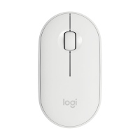 罗技(Logitech) LOGITECH PEBBLE无线鼠标-白色