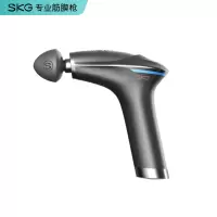 SKG筋膜枪 专业级肩颈按摩仪器便携式热敷 肩颈腿部全身肌肉放松器X7星空灰/1台