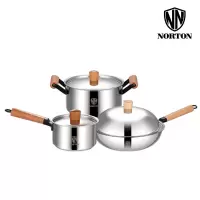 诺顿(NORTON) 奥顿原味锅具3件装 4HAD003