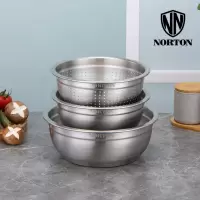 诺顿(NORTON) 腾宝家用料理盆3件装 5GTB003