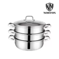 诺顿(NORTON) 28cm科尔马多用蒸火锅 2ZKEM028
