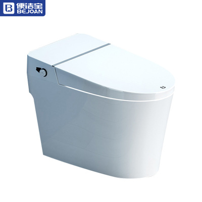 便洁宝(Bejoan)家用智能一体式马桶自动无水压智能白色高级感坐便器即热暖风烘干T71B-D 305坑距