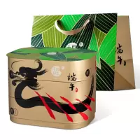 十月初五(OCTOBER FIFTH) 高升高粽礼盒 (铁罐)1410g 澳门特产