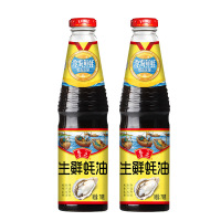 鲁花生鲜蚝油718G*2 烧烤火锅蘸料提鲜家庭大瓶装炒菜耗油