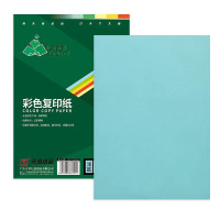 天章(TANGO)新绿天章A5彩色复印纸打印纸 彩纸彩色卡纸非硬/浅蓝色/80克/500张 单包装