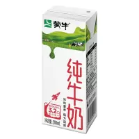 蒙牛 纯牛奶 200ml(盒)