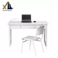 骁狼(XIAOLANG)钢制学习桌椅套装 营具宿舍学习培训桌职工办公桌椅一桌一椅