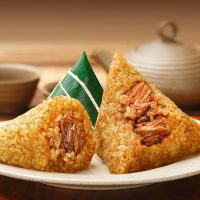 广州酒家珍粽礼盒蛋黄肉粽豆沙甜粽子10只端午礼品粽子礼盒