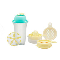 特百惠(Tupperware) 焕彩好帮手2件套 500ml摇摇杯+多巧备餐组合