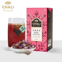 CHALI 茶里茶叶 花茶 玫瑰普洱玫瑰花茶包普洱独立包装袋泡茶54g