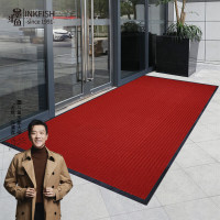 墨斗鱼 入门地垫160*300cm七条纹红色2332