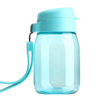 特百惠(Tupperware) 嘟嘟杯350ML 嘟嘟企鹅塑料杯 便携带拎绳 颜色:碧海蓝