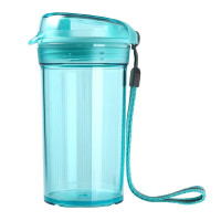 特百惠(Tupperware) 晶彩MINI随心杯280ML 塑料杯 小巧便携 颜色:碧海蓝