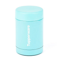 特百惠(Tupperware) 迷你保温杯250ml 精致便携 密封防漏 保温保冷 颜色:碧海蓝