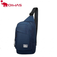 爱华仕(OIWAS)胸包 休闲挎包骑行包 男女单肩旅行包 潮户外小包OCK5530 蓝色