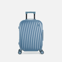 爱华仕(OIWAS)铝框行李箱 飞机轮哑光防刮 旅行出差密码箱OCX6666-20 蓝色