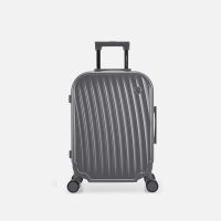 爱华仕(OIWAS)铝框行李箱 飞机轮哑光防刮 旅行出差密码箱OCX6666-20 灰色