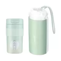 星巴克绿色渐变款桌面杯配杯套套装470mL 11149745