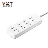 公牛(bull) S1043 插座 插线板 插排 接线板 拖线板全长1.8米