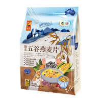 悠采 五谷燕麦片(袋装)30g*20 高纤全谷物烘焙 冲泡速食代餐