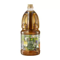 初萃 低芥酸浓香菜籽油1.8L 低芥酸浓香菜籽油 非转基因物理压榨食用油