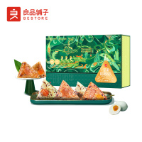 良品铺子 坚果粗粮粽礼1.48kg 端午粽子礼盒 粽子+咸鸭蛋 节日福利 员工福利