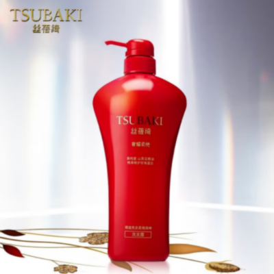丝蓓绮(TSUBAKI)丝蓓绮TSUBAKI奢耀柔艳洗发水滋养柔顺修护染烫损伤男女士适用 奢耀修护洗发露750ML