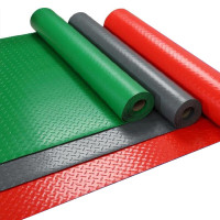 铁蛙牛津防滑PVC地垫地板贴加厚耐磨地胶垫塑胶垫 1.5m宽1.5mm厚