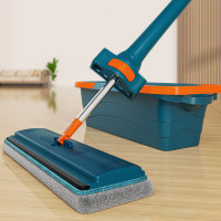 妙立手洗平板拖把36cm家用一拖净懒人拖地神器 配布拖把