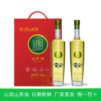 山润山茶油500ml*2鲜果压榨礼盒