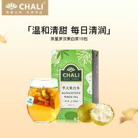 CHALI茶里 茶叶 养生茶 罗汉果白茶45g