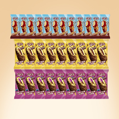 伊利冰淇淋巧乐兹系列30支装四个圈12支巧脆棒9支巧恋果9支