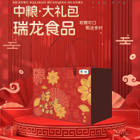 时怡中粮禧龙食品大礼包5376g+1.5L/盒