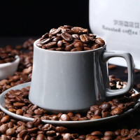 福临门 云南小粒咖啡豆阿比卡意式中度烘焙浓缩咖啡现磨纯咖啡 咖啡豆